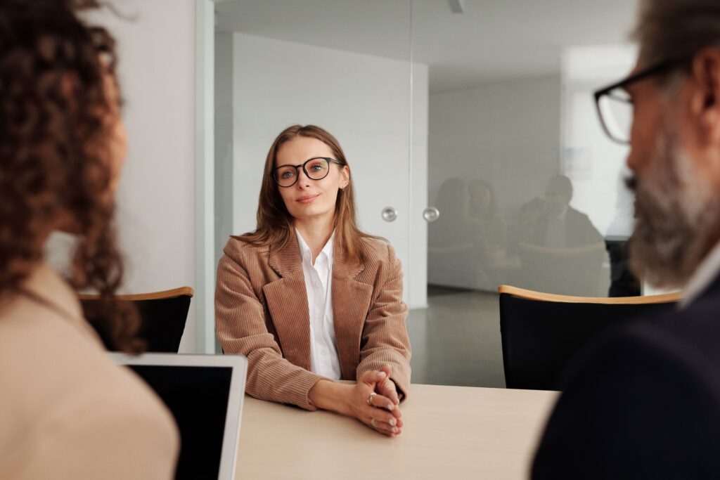 job interview panel government office